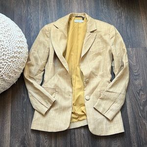 MVP WARDROBE STRIPPED BLAZER